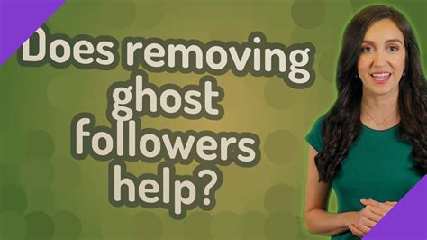 Will removing ghost followers help?