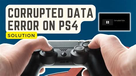 Will resetting PS4 fix corrupted data?