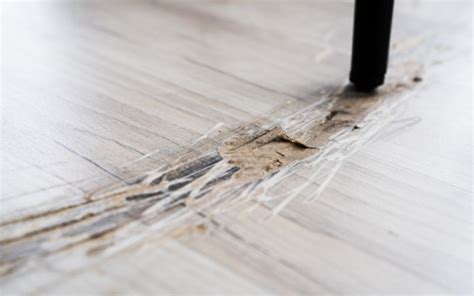 Will rolling chairs damage vinyl flooring?