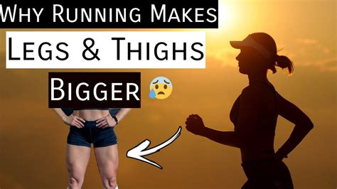 Will running slim my legs?