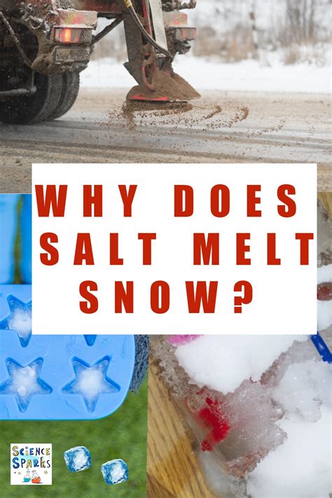 Will salt melt snow?