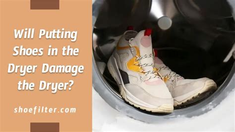Will shoes damage a dryer?