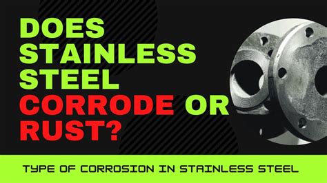Will stainless steel rust underground?