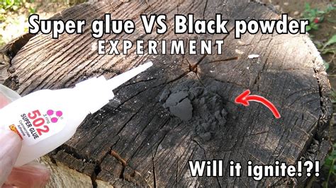 Will super glue ignite?