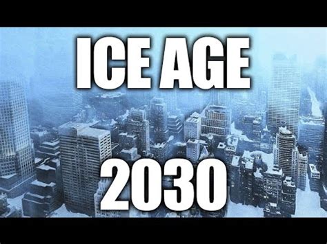 Will there be an ice age in 2030?