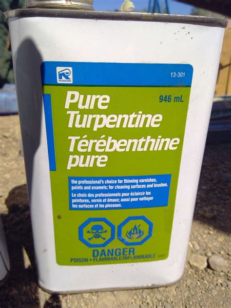 Will turpentine remove old varnish?