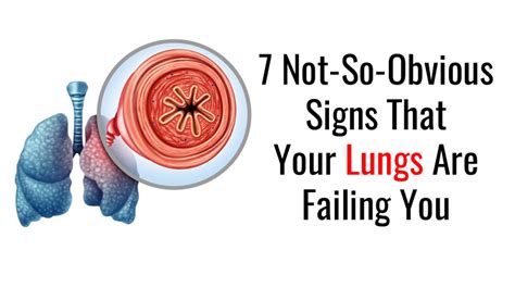 Would I know if my lungs were failing?