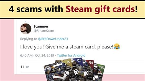 Would a celebrity ask for a Steam card?